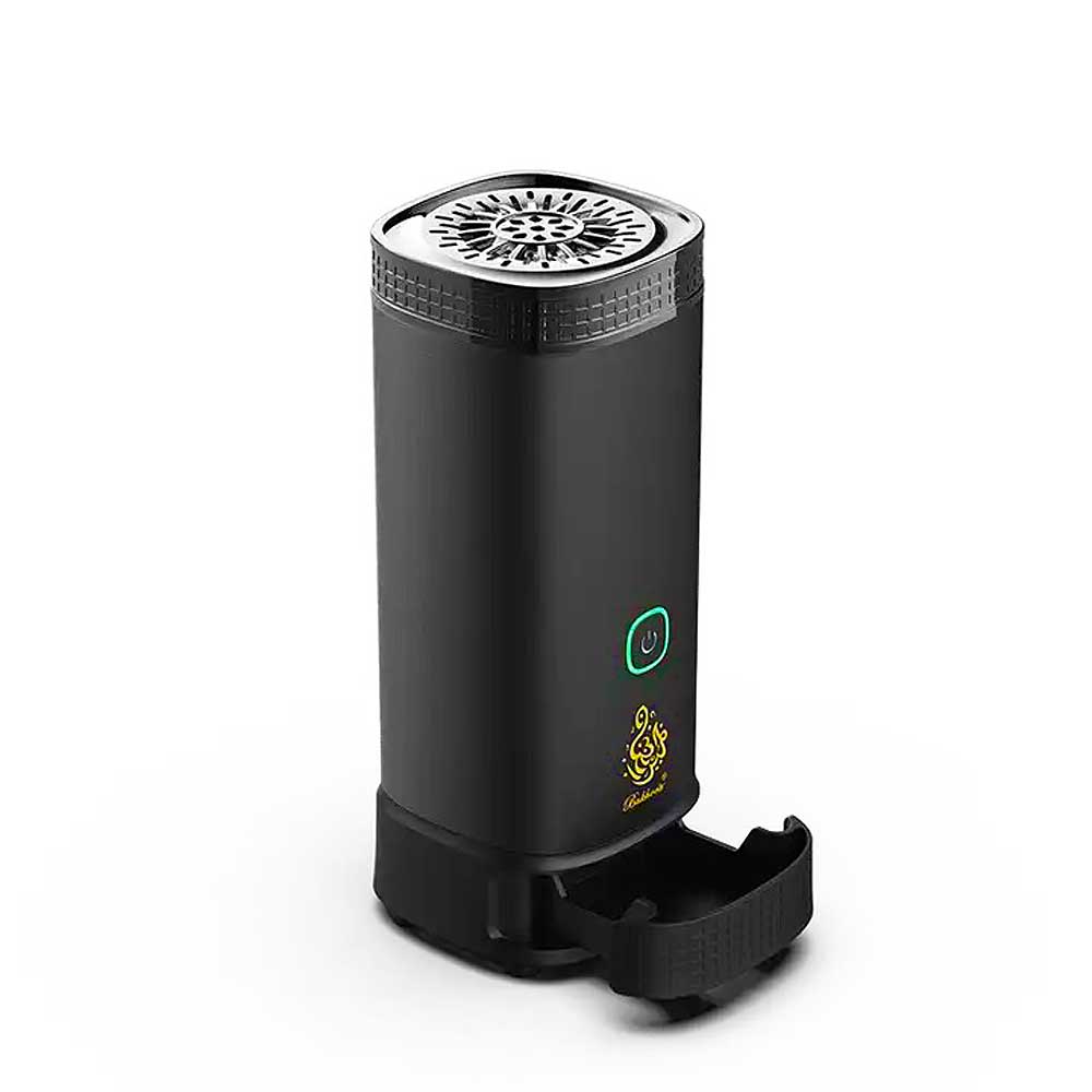 Electronic Car Incense Burner with Oud Storage and Safety Lock - X021