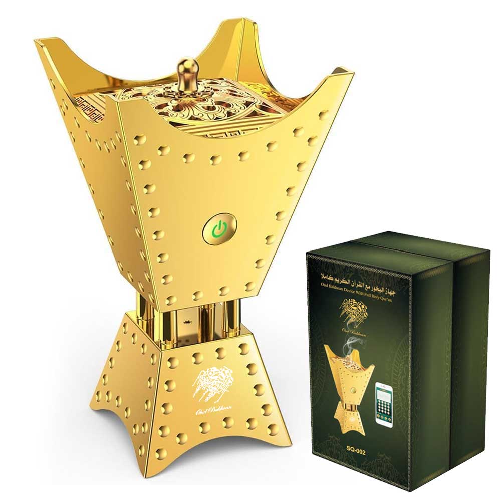 Electric Oud and Bakhoor Burner with Speaker, Remote, and App Control - SQ-002