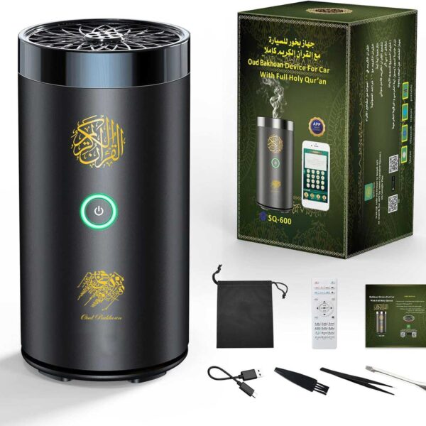 Electric Bakhoor Incense Diffuser with Built-in Speaker - SQ-600