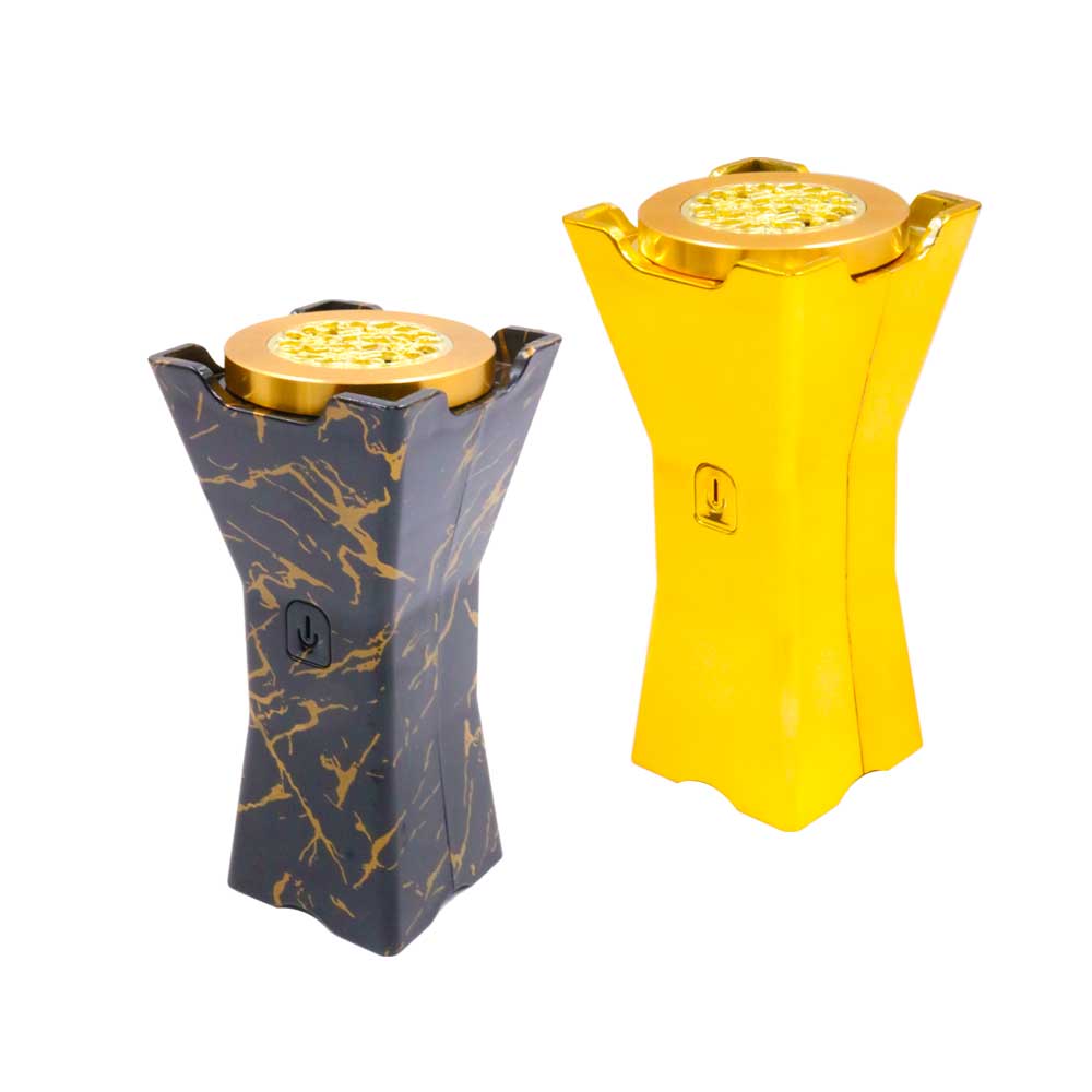 Black and Gold Electric Oud Bakhoor Burner - X017